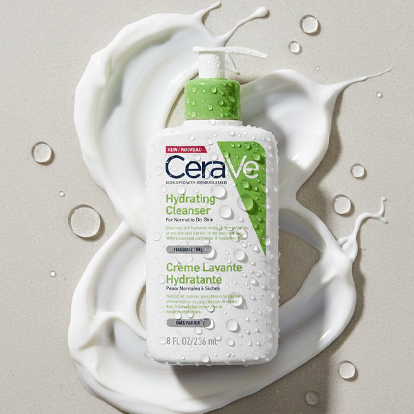 خرید ژل شستشو و آبرسان سراوی مخصوص پوست نرمال تا خشک اصل