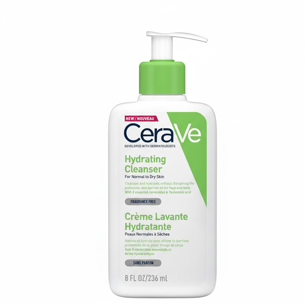 قیمت ژل شستشو و آبرسان سراوی مخصوص پوست نرمال تا خشک