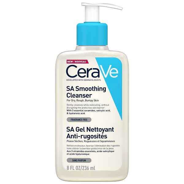 قیمت ژل شستشوی صورت و بدن سراوی مدل SA Smoothing