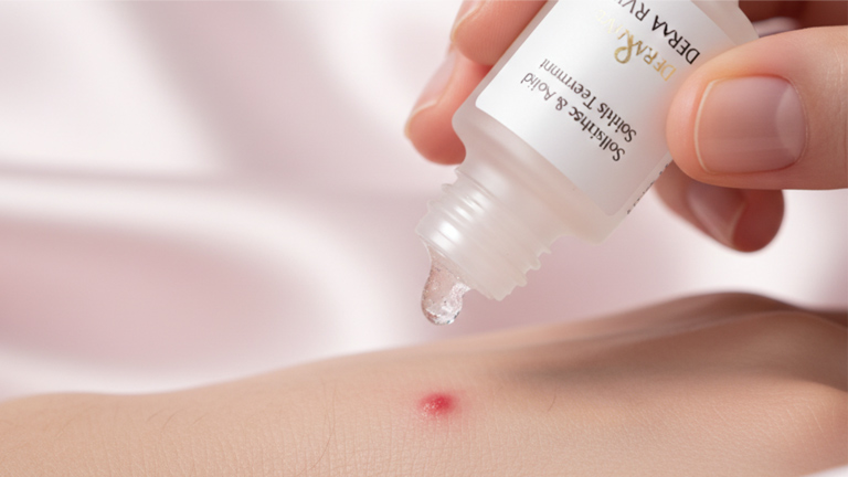 ژل سالیسیلیک اسید برای جای جوش