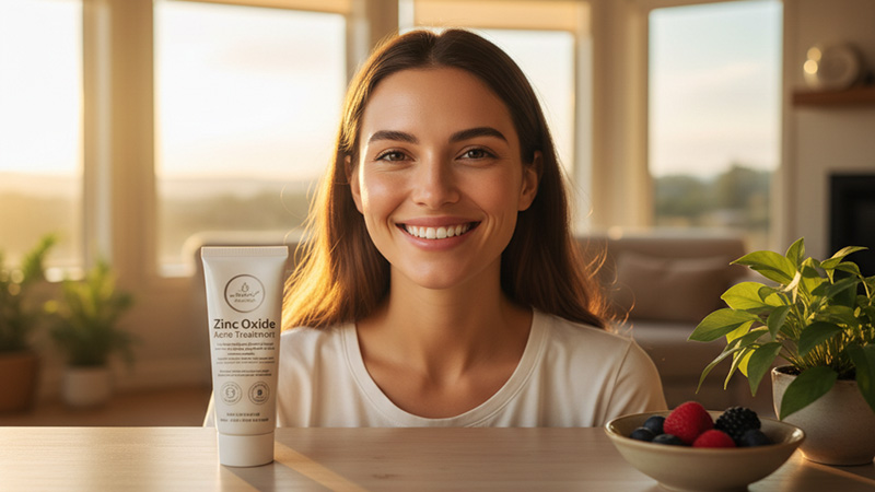 زینک اکساید موضعی برای جوش صورت در بارداری