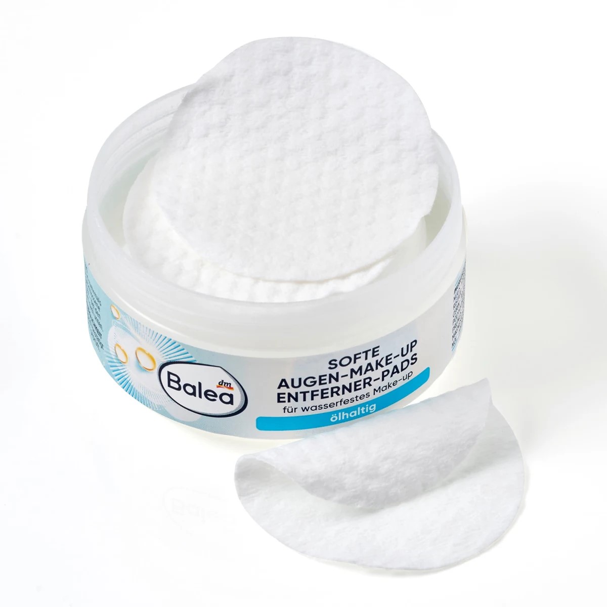balea-waterproof-eye-remover-pads-1 قیمت پد پاک کننده آرایش چشم ضد آب باله آ حاوی روغن، ۵۰ تایی