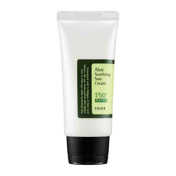 خرید کرم ضد آفتاب آبرسان سوتینگ SPF 50 کوزارکس