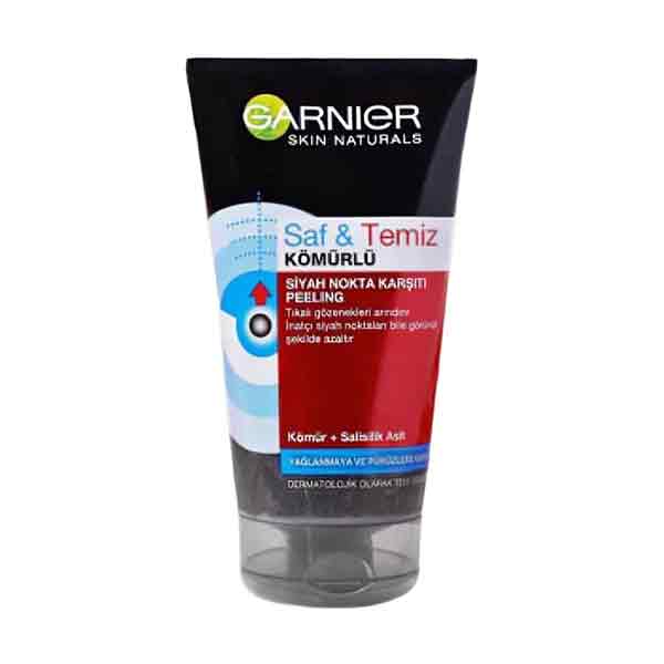 garnier-deep-cleansing-scrub-exfoliator-1 قینت اسکراب و لایهبردار گارنیه پاکسازی عمیق و شادابکننده پوست