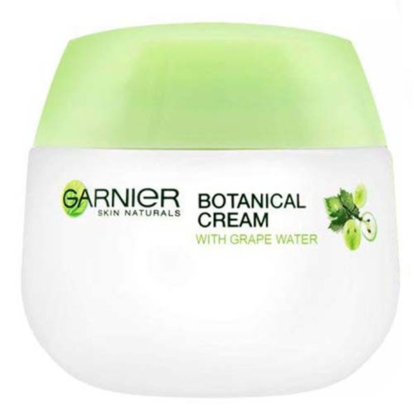 garnier-grape-moisturizing-cream-1 قیمت کرم آبرسان انگور گارنیه رطوبترسان و شادابکننده پوست نرمال تا مختلط