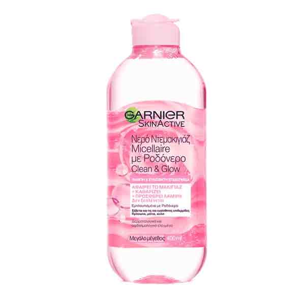 قیمت میسلار واتر گل رز گارنیه پاک‌کننده، تسکین‌دهنده و شفاف‌کننده