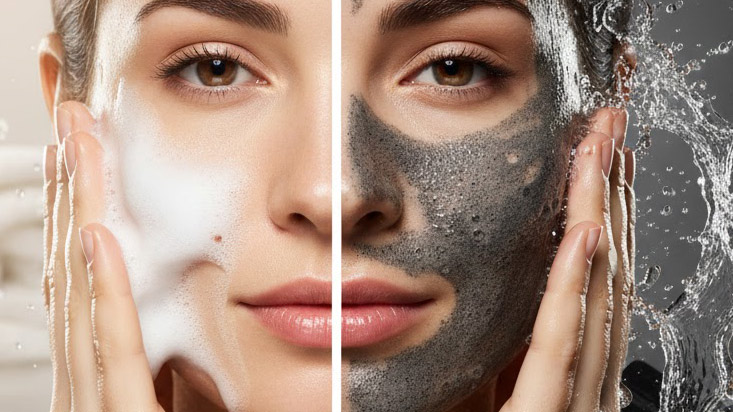 شوینده گارنیر یا سیمپل از نظر بافت