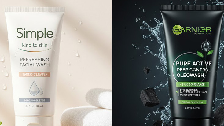 مقایسه شوینده سیمپل و گارنیر